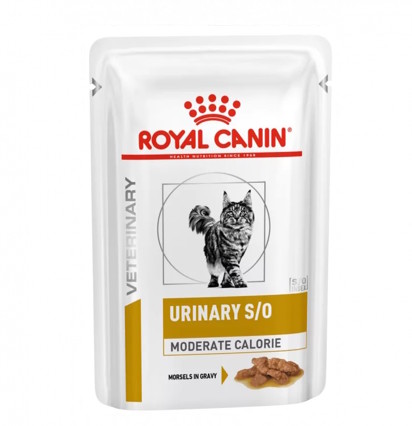 Royal Canin Urinary S/O Moderate Calorie ветеринарная диета консервы для кошек уринари 85 гр.